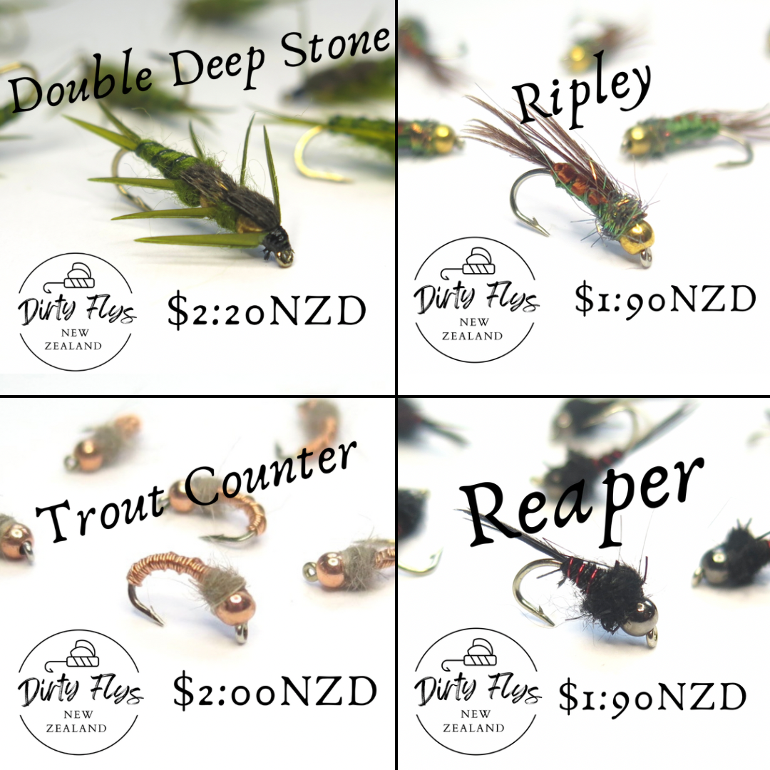 Winter fishing knocking on the door Dirty Flys