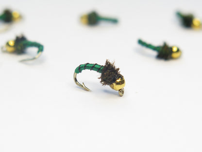 Green Caddis, Dirty Flys, Fishing Flies New Zealand, Best fly-fishing fly, Pat Swift, Category 3, Manic Tackle, Stu's Flies, Trout fishing NZ. South Island fly fishing. Turangi Trout fishing.