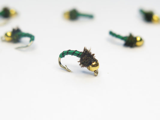Green Caddis, Dirty Flys, Fishing Flies New Zealand, Best fly-fishing fly, Pat Swift, Category 3, Manic Tackle, Stu's Flies, Trout fishing NZ. South Island fly fishing. Turangi Trout fishing.
